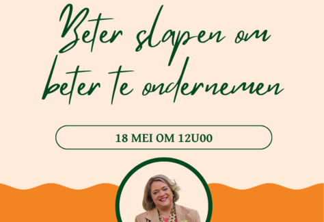 Beter Slapen om beter te ondernemen - een webinar van Feeling Great